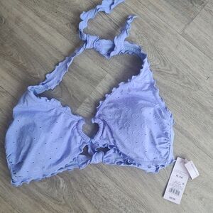 Wild Fable Purple Bikini Halter Top